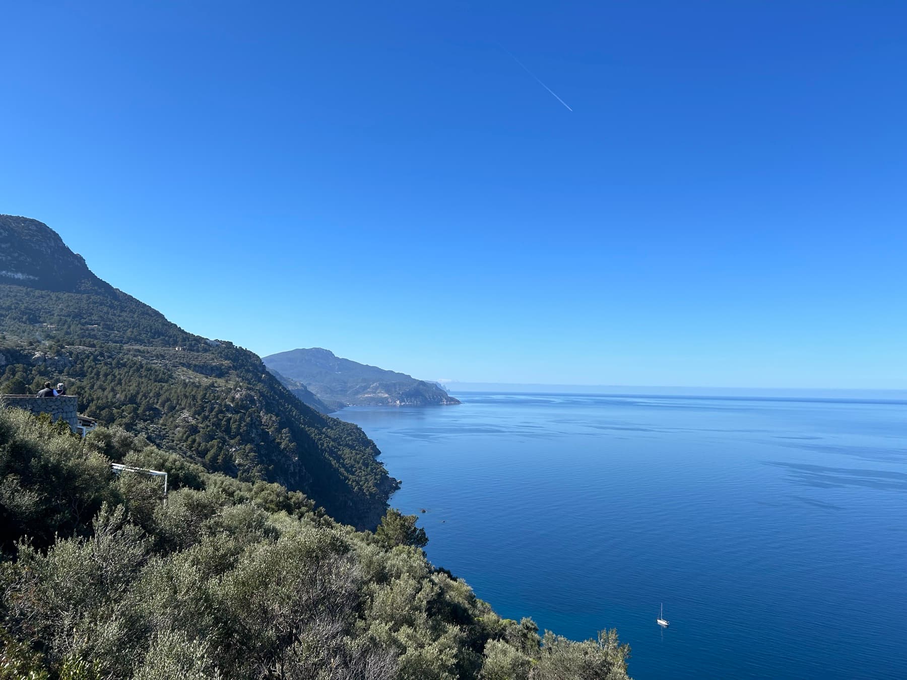 Viewpoint over the Mallorcan coast
